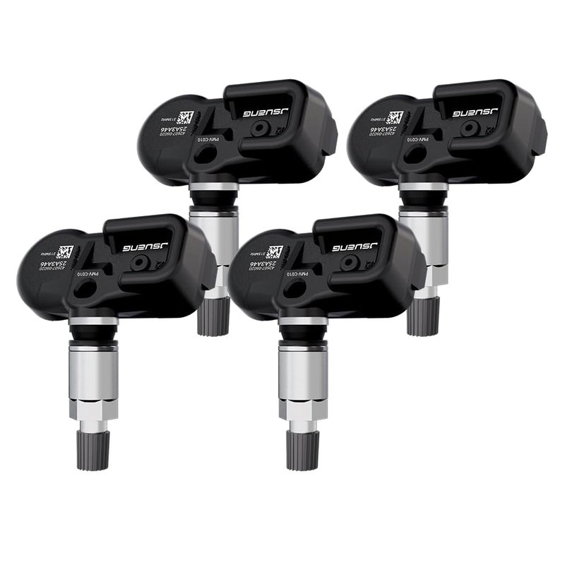 Jsueng PMV-C010 TPMS Sensor fit for Toyota Lexus Scion, Tire Pressure Monitoring System Sensor Replacement for RAV4 Camry Corolla Yaris Prius Replaces 42607-06020 4260706060 4-Pack 315MHz - Image 1